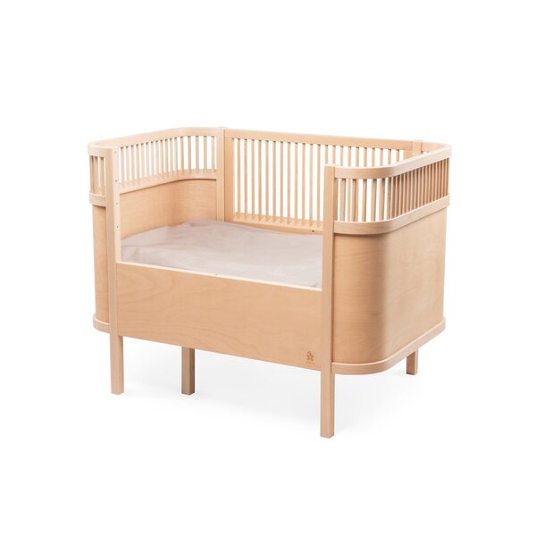 Sebra baby-Jr. bed, Baby & Jr., Wooden Edition - Sebra