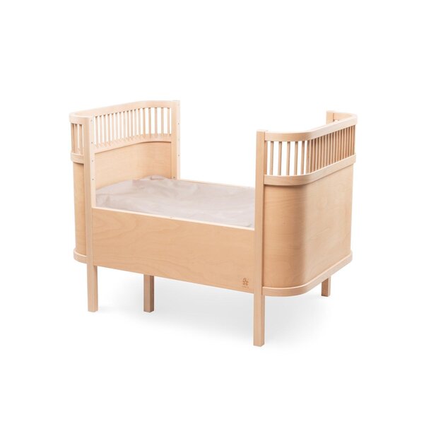 Sebra baby-Jr. bed, Baby & Jr., Wooden Edition - Sebra