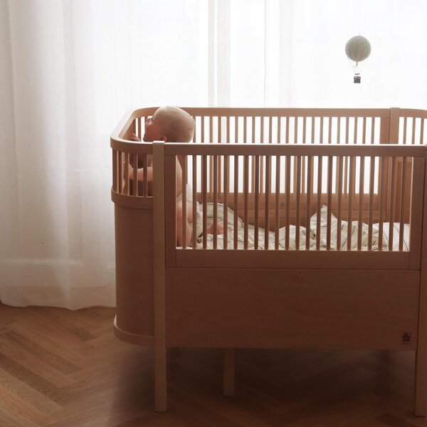 Sebra baby-Jr. bed, Baby & Jr., Wooden Edition - Sebra