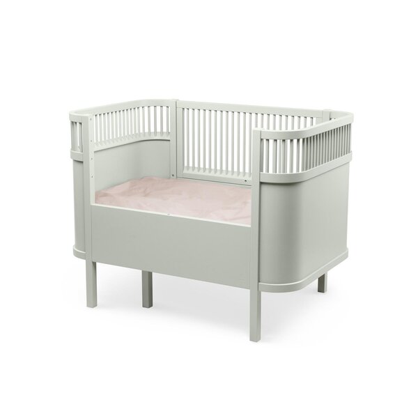 Sebra baby-Jr. bed, Baby & Jr., Mist Green - Sebra