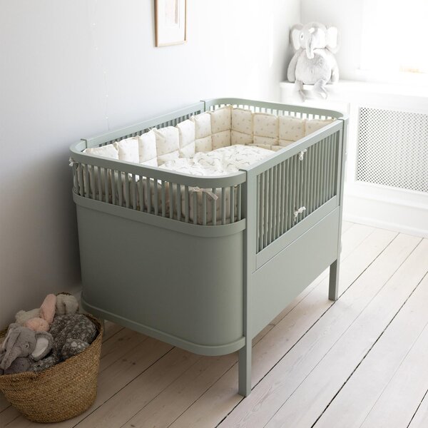 Sebra baby-Jr. bed, Baby & Jr., Mist Green - Sebra