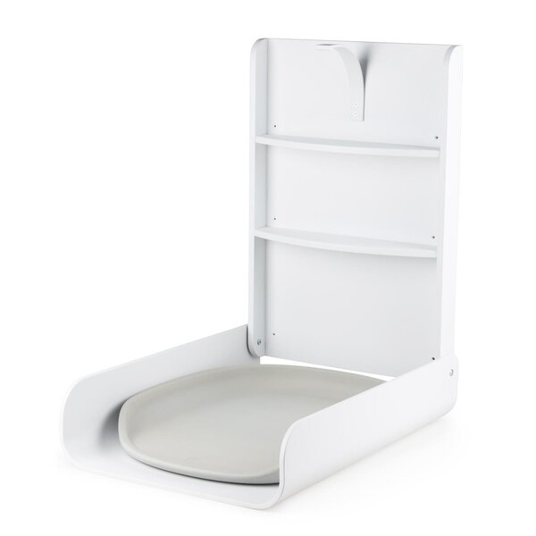 Sebra Wall moun. Changing Table, White - Sebra