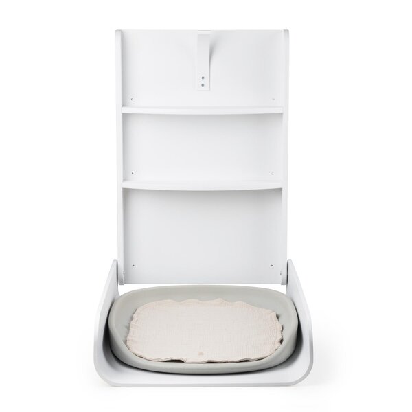 Sebra Wall moun. Changing Table, White - Sebra