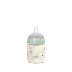 Suavinex glass bottle 120ml, Bunny Green - Suavinex