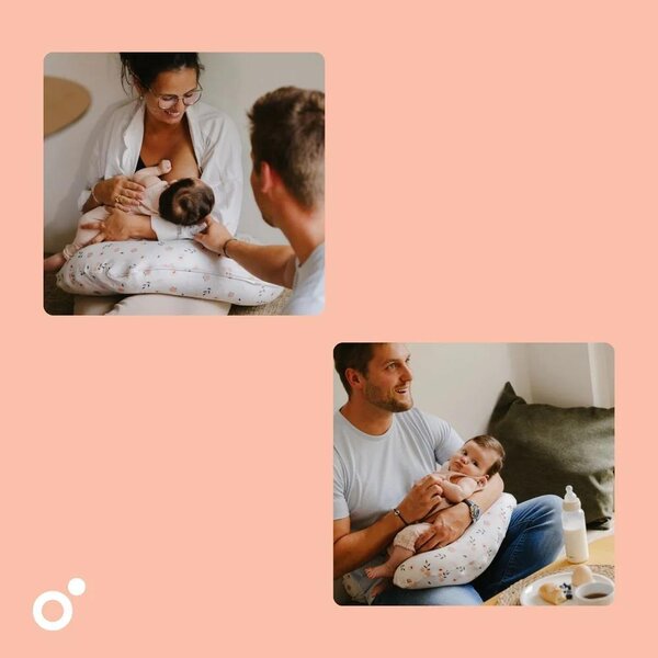 Doomoo nursing pillow Softy Peaches - Doomoo