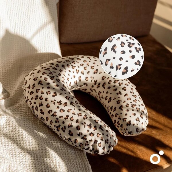 Doomoo подушка для кормления Softy Leopard Cream - Doomoo