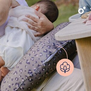 Doomoo nursing pillow Softy Leopard Bronze - Doomoo