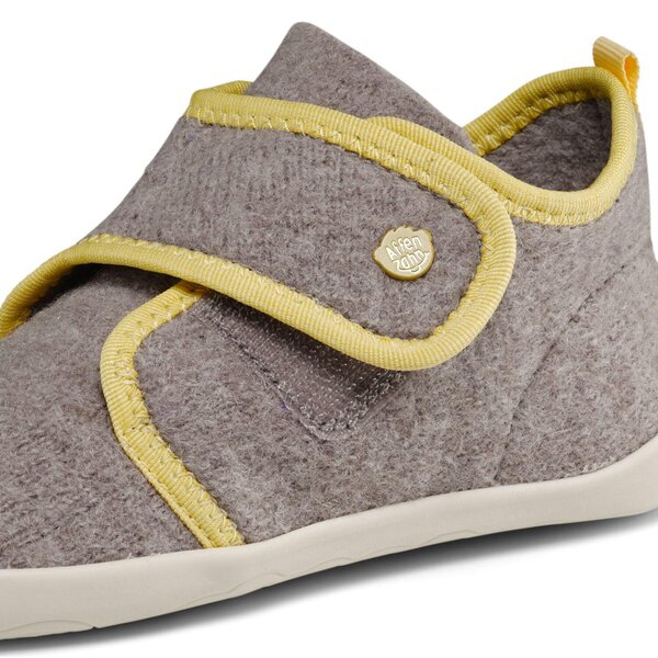 Affenzahn Slipper Wool Pury Rhino - Affenzahn