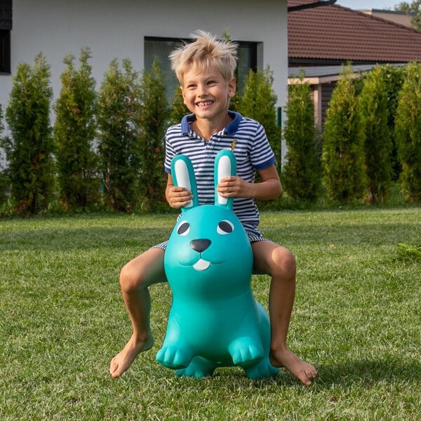 Gerardos Toys JUMPY hopper Sea Green bunny - Gerardos Toys
