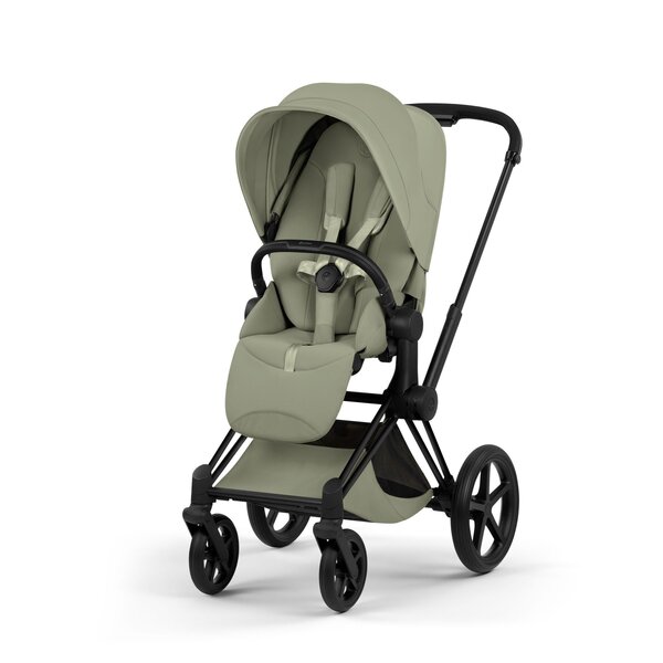 Cybex Priam Style stroller set Sage Green,Frame Matt Black - Cybex