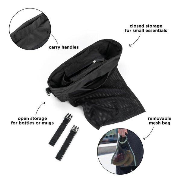 Done by Deer Stroller organiser Black - Done by Deer