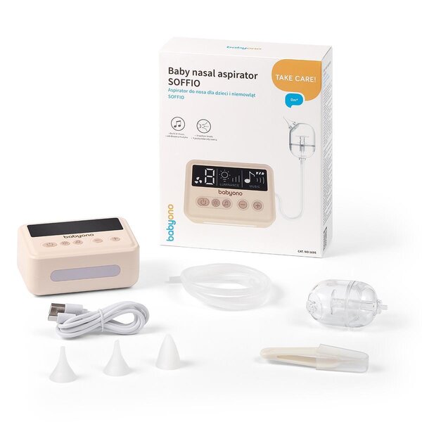 BabyOno elektriline ninaaspiraator SOFFIO - BabyOno