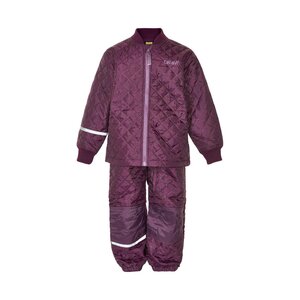 CeLavi Basic thermal set -solid Blackberry Wine 110 - Legowear