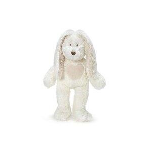 Teddykompaniet 1555-Teddy Cream Bunny, 33cm white - Fehn